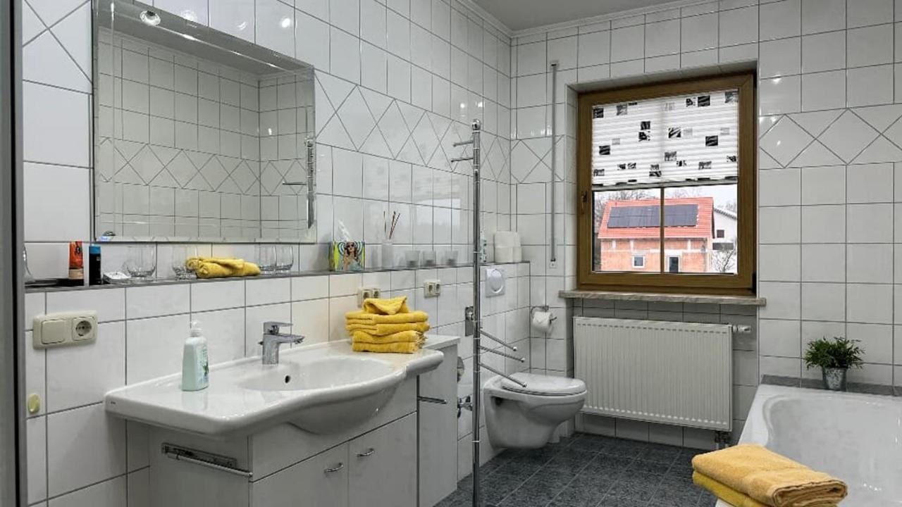 Ferienwohnungen Sonnleite Friedenfels Buitenkant foto